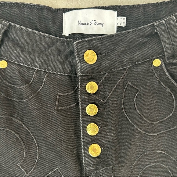 House of Sunny Staple Jeans in Black - Picture 4 of 8